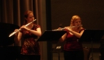 Through the Trees for Two Flutes (World Premiere) by Colton Randall Amanda Lawrence and Kristen Richter (flutes)